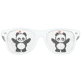 Lunettes De Fête Retro Love Panda®