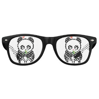 Lunettes De Fête Retro Love Panda®