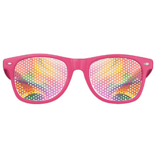 Lunettes De Fête Retro Lumières nord enchanteresses (Aurora Borealis)