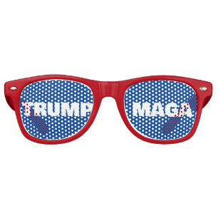 LUNETTES DE FÊTE RETRO MAGA TRUMP