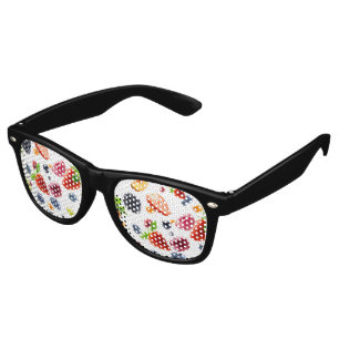 Lunettes De Fête Retro Mélanger les fruits