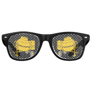 Lunettes De Fête Retro Mélangeur de béton