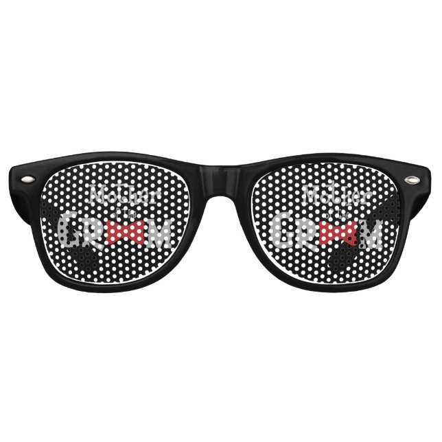 Lunettes De Fête Retro Mère classe de la chambre (Devant)