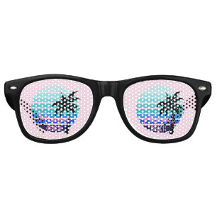 Lunettes De Fête Retro Miami Beach
