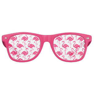 Lunettes De Fête Retro Modèle flamant rose