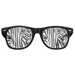 Lunettes De Fête Retro Modèle Zèbre