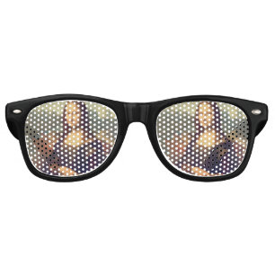 Lunettes De Fête Retro Mona Lisa par Leonardo da Vinci