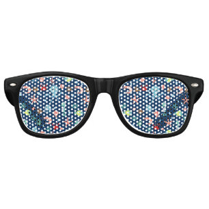 Lunettes De Fête Retro Monde marin