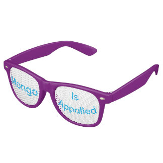Lunettes De Fête Retro Mongo est consterné