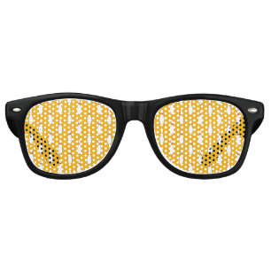 Lunettes De Fête Retro Motif de Bowling Skittle