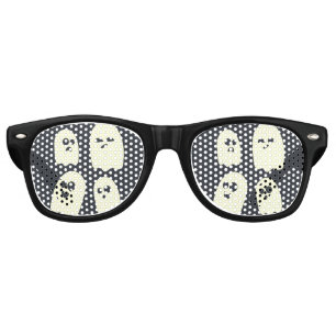 Lunettes De Fête Retro Motif de fantôme de Halloween