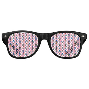 Lunettes De Fête Retro Motif Owl de l'assistant de dessin animé