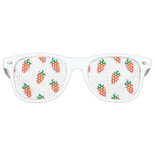 Lunettes De Fête Retro Motif végétal de chibi mignon lunatique