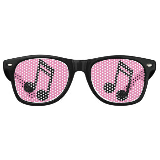 Lunettes De Fête Retro Musique Notes Retro Party Shades