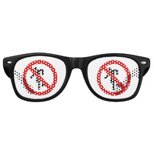 Lunettes De Fête Retro NO Ball Games ⚠ Thai Park ⚠
