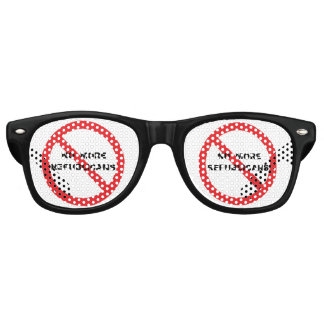 Lunettes De Fête Retro NO more Republicans