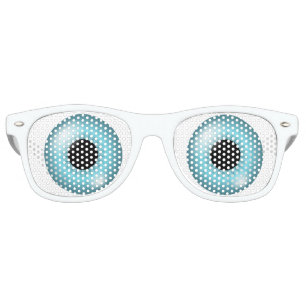 Lunettes De Fête Retro Nuances adultes de partie de yeux drôles