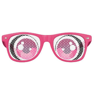 Lunettes De Fête Retro Nuances d'Anime