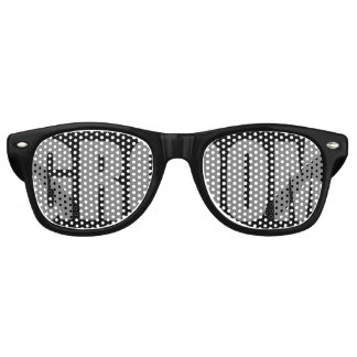 Lunettes De Fête Retro Nuances de chambre à gaines noires
