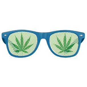 Lunettes De Fête Retro Nuances de partie de dénoyauteur