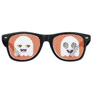 Lunettes De Fête Retro Nuances de partie de Halloween : Fantômes mignons
