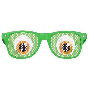 Lunettes De Fête Retro Nuances de partie d'oeil de monstre