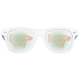 Lunettes De Fête Retro Nuances de partie du logo 2018 de Dr.choker