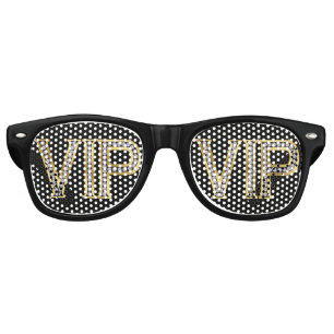Lunettes De Fête Retro Nuances de VIP