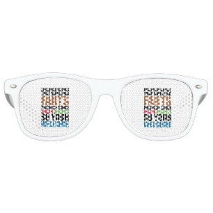 Lunettes De Fête Retro Odeurs de fruits