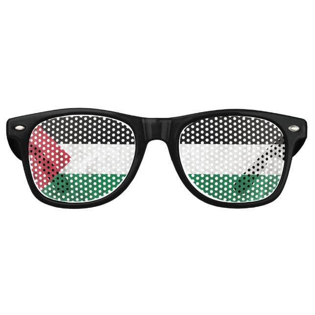 Lunettes De Fête Retro Palestine (Devant)