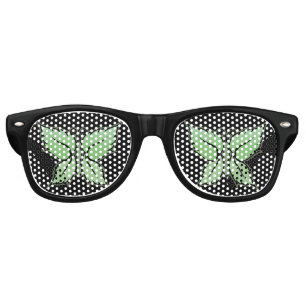 Lunettes De Fête Retro Papillon de monnaie