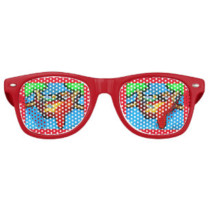 LUNETTES DE FÊTE RETRO PARCOURS DE PARTI