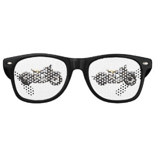 Lunettes De Fête Retro Parti Cool vintage Motorcycle
