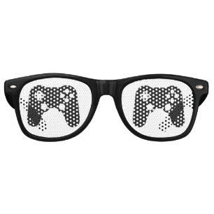 Lunettes De Fête Retro Parti gamer Cool