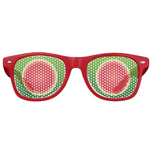Lunettes De Fête Retro Pastèque