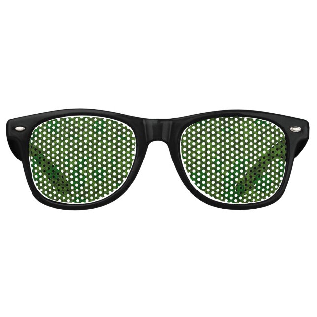 Lunettes De Fête Retro Pattern St Patrick (Devant)