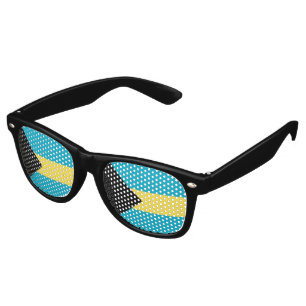 Lunettes De Fête Retro pavillon des Bahamas