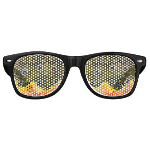 Lunettes De Fête Retro Pêche de mouche de truite de ruisseau