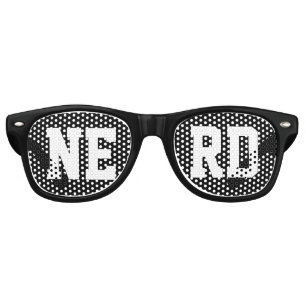 Lunettes De Fête Retro Personnalisé avec votre mot à quatre lettres Facil