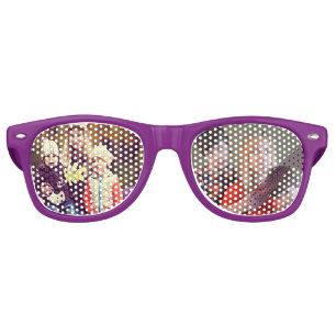Lunettes De Fête Retro Personnalisé Personnalisé Votre Propre Photo Retro