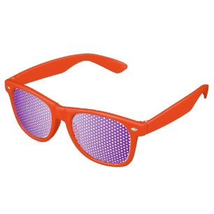 Lunettes De Fête Retro Personnalisez votre texte, image et couleur arrièr