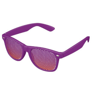 Lunettes De Fête Retro Personnalisez votre texte, image et couleur arrièr