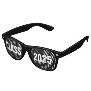 Lunettes De Fête Retro Personnalisez votre texte, image et couleur arrièr