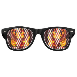 Lunettes De Fête Retro Phoenix mythologique immortelle Créature