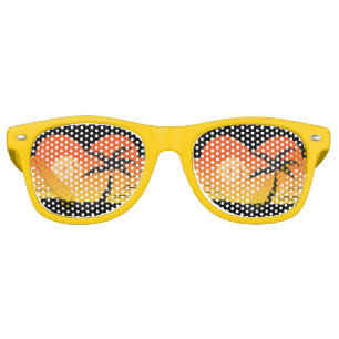 LUNETTES DE FÊTE RETRO PLAGE TROPICALE NOVELTY SOLEIL TOMBES