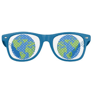 Lunettes De Fête Retro Planète cool Terre