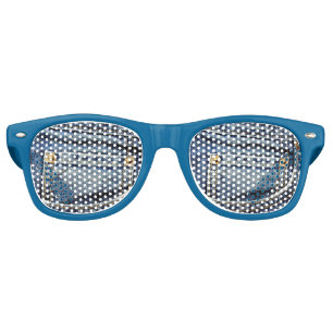 Lunettes De Fête Retro Poche de blues-jean