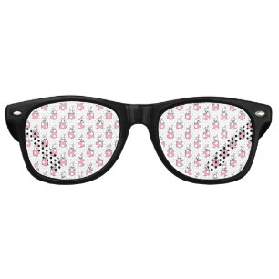 Lunettes De Fête Retro Pocket Pet Bunny Motif