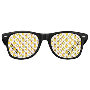 Lunettes De Fête Retro Pocket Pet Cat Motif