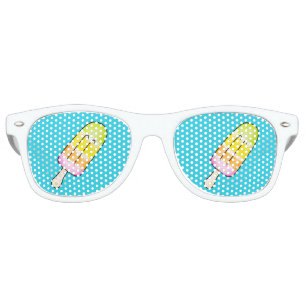 Lunettes De Fête Retro Popsicle